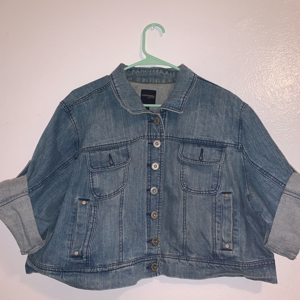 Cropped Denim Jacket